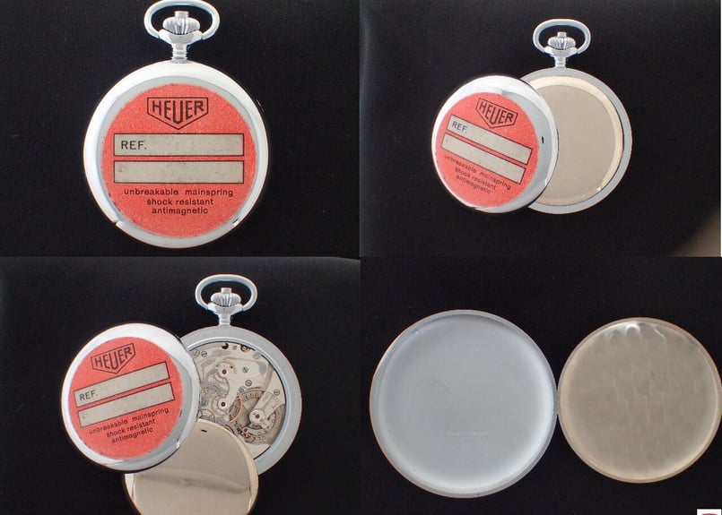 ホイヤー HEUER 懐中時計 手巻き ニッポン放送 ホイヤー HEUER 懐中