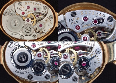 ＡN-67D　レディーエルジン 　LADY ELGIN　手巻き　K14YGケース　BOX付き
