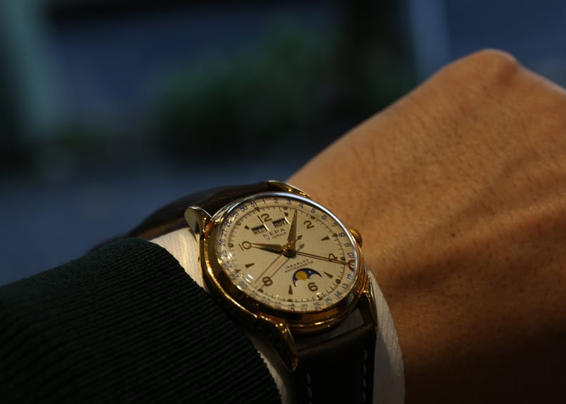 AZ-51D MEPA WATCH トリプルカレンダームーンフェイズ 手巻き