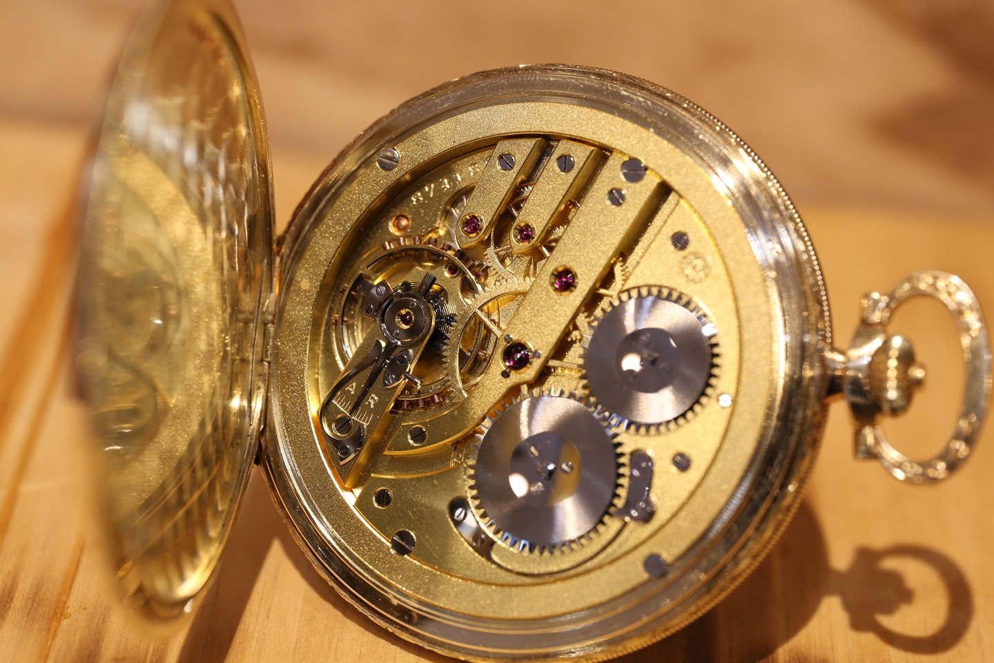 AX-58B IWC インターナショナルウォッチカンパニー Cal.74 K14YGハンタ
