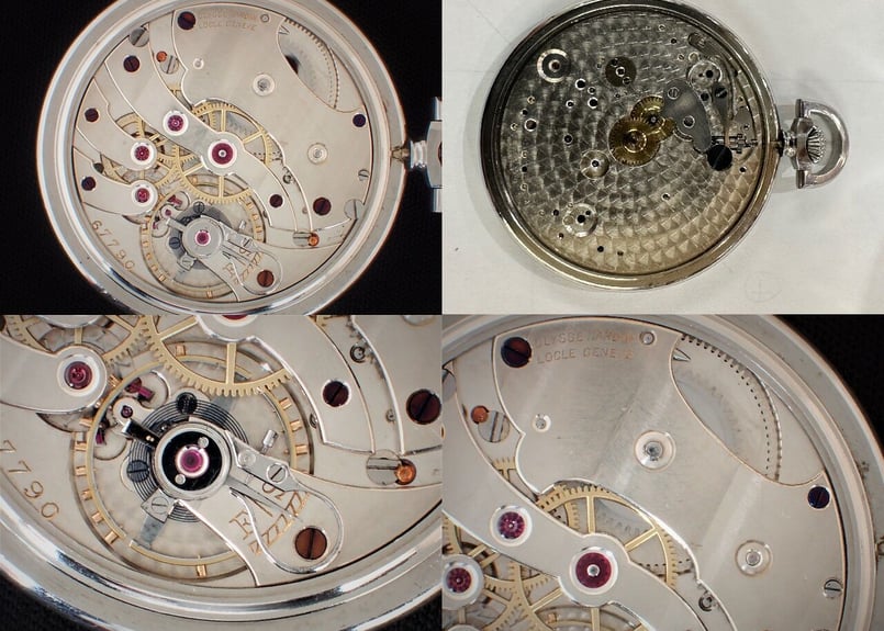 Ulysse Nardin 手巻き懐中時計　ブルーサファイア ラスト値下げ Ulysse Nardin 手巻き懐中時計 ブルーサファイア ラスト値下げ Ulysse