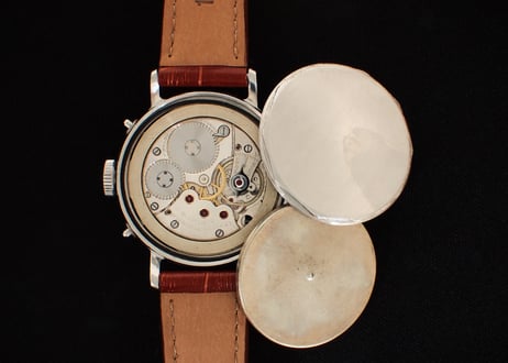 AX-38C  モバード  MOVADO　カレンドグラフ　Cal.470　ブラックダイヤル