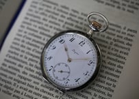 AX-24A  ロンジン　LONGINES　ニエロケース Cal.19.25　懐中時計