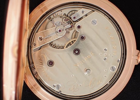 AX-56B　 ティファニー ファイブミニッツリピーター　Tiffany & Co.　Five-minute repeater懐中時計　「在庫有り、価格はお問合せ下さい」