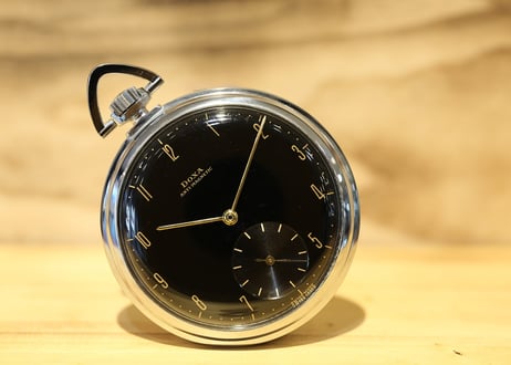 AX-60C 　ドクサ　 DOXA　懐中時計　ブラックミラー文字板