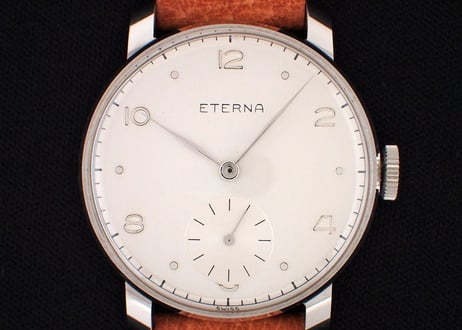 AX-26B　 エテルナ　ETERNA　Cal.852　手巻き　スケルトン裏蓋　デッドストック　BOX付き