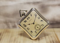 AX-24A ロンジン LONGINES ニエロケース Cal.19.25 懐中時計 | ア