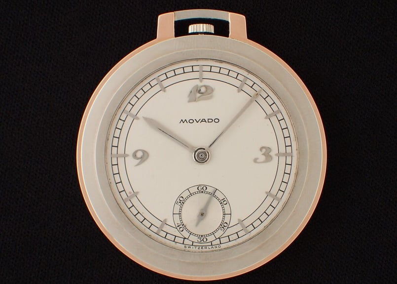 レア! 1930s 14金無垢 MOVADO モバード ウルトラプラン トノー AY-10B 