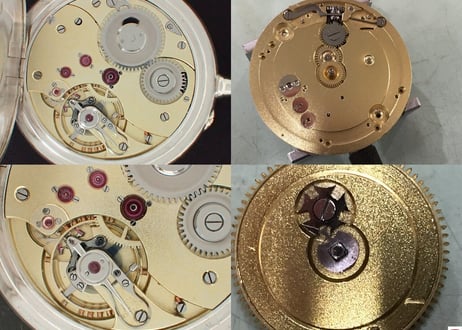 AX-29B　システムグラスヒュッテ   System Glashütte　シルバーケース懐中時計