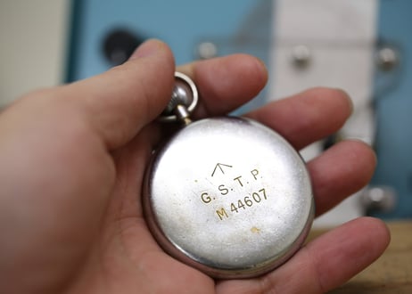 AZ-45B ジャガールクルト　 Jaeger-LeCoultre　G.S.T.P ブロードアロー　ミリタリー懐中時計