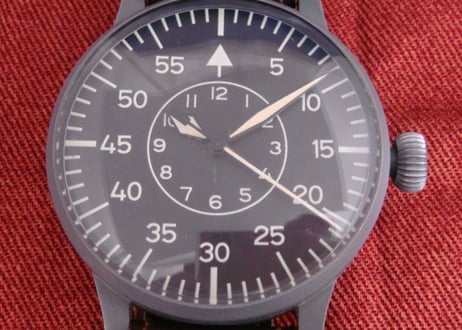 AP-108　LACO ドイツ空軍ナビゲーションウォッチWW2 タイプB（Baumuster B)オリジナルモデル
