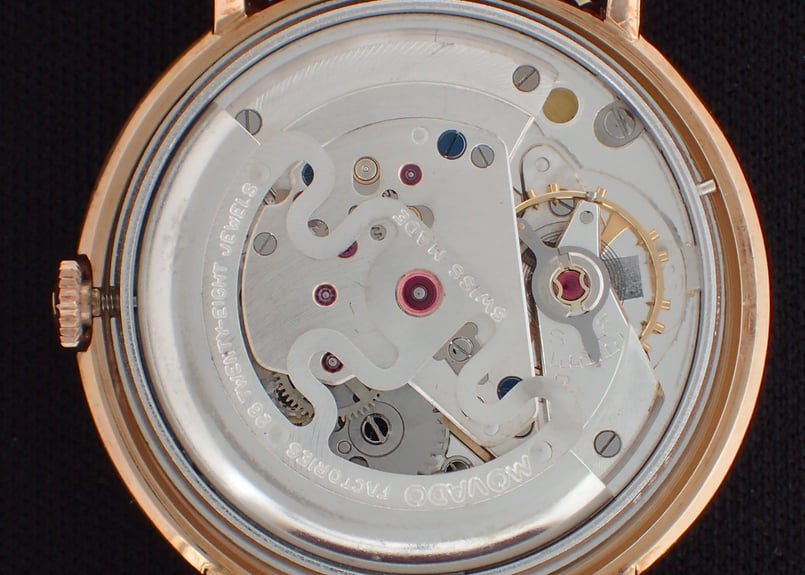 AZ-25B モバード MOVADO キングマチック KingMatic K18RG 自動