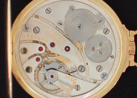 AT-17B  オメガ  OMEGA　Cal.35.ML　K18YG　懐中時計  希少