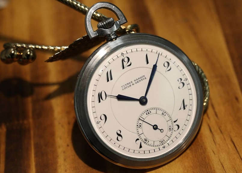 Ulysse Nardin 懐中時計 ユリスナルダン懐中時計 1920年代