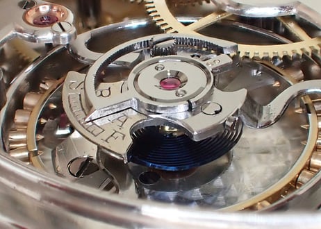 AV-29B Fabrique Diamant　ギョームテンプ　ヌーシャテル天文台クロノメーターコンクール出品ムーブメント　セット品  希少懐中時計