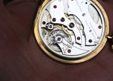 AZ-47B　ユリスナルダン   チューラーＷネーム 　Ulysse Nardin　　W.TURLER BERNE　K18YG  懐中時計　BOX付き