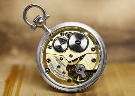 AZ-31B  ショパール　Chopard　懐中時計　シルバーケース　オリジナルBOX付き
