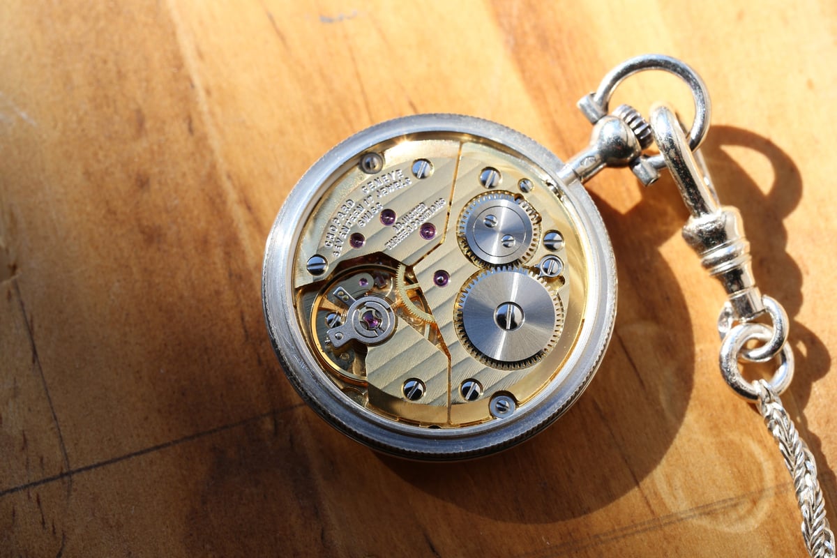 AZ-31B ショパール Chopard 懐中時計 シルバーケース オリジナルBOX