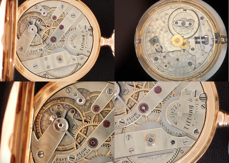 AY-9C ティファニー Tiffany & Co. 懐中時計 K18RG BOX付き | ア