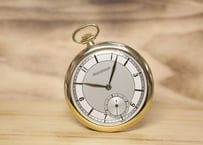 AZ-14B   ジャガールクルト  JAEGER LECOULTRE　懐中時計　K18YG薄型ケース  オリジナルBOX付き