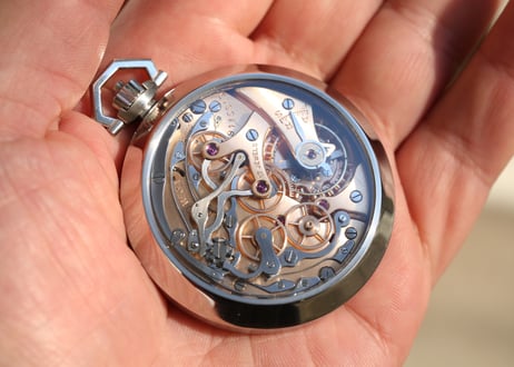 BA-53B   ビエンヌ　スクールウォッチ　TECHNICUM CANTONAL, ECOLE D’HORLOGERIE　UHRMACHERSCHULE, BIENNE　クロノグラフ　懐中時計