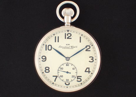 BB-2C  IWC  KM　II.Kl.　旧ドイツ海軍　International Watch Co.　Kriegsmarine　懐中時計　ミリタリーオリジナル