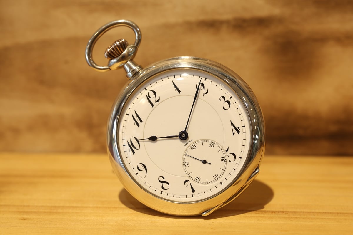 希少！タワーオブテラー懐中時計 東京ディズニーシー タワー・オブ・テラー 懐中時計 希少