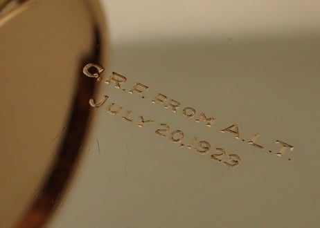 BA-6B  ティファニー　Tiffany & Co　懐中時計　K18YGケース