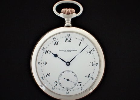 AS-54B　ジュネーブ　スクールウォッチ　ECOLE D'HORLOGERIE GENEVE　SchoolWatch 懐中時計