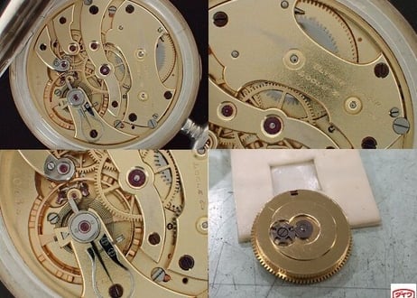 AS-103B　ユリスナルダン　Ulysse Nardin　シルバー懐中時計　　オリジナルBOX付き