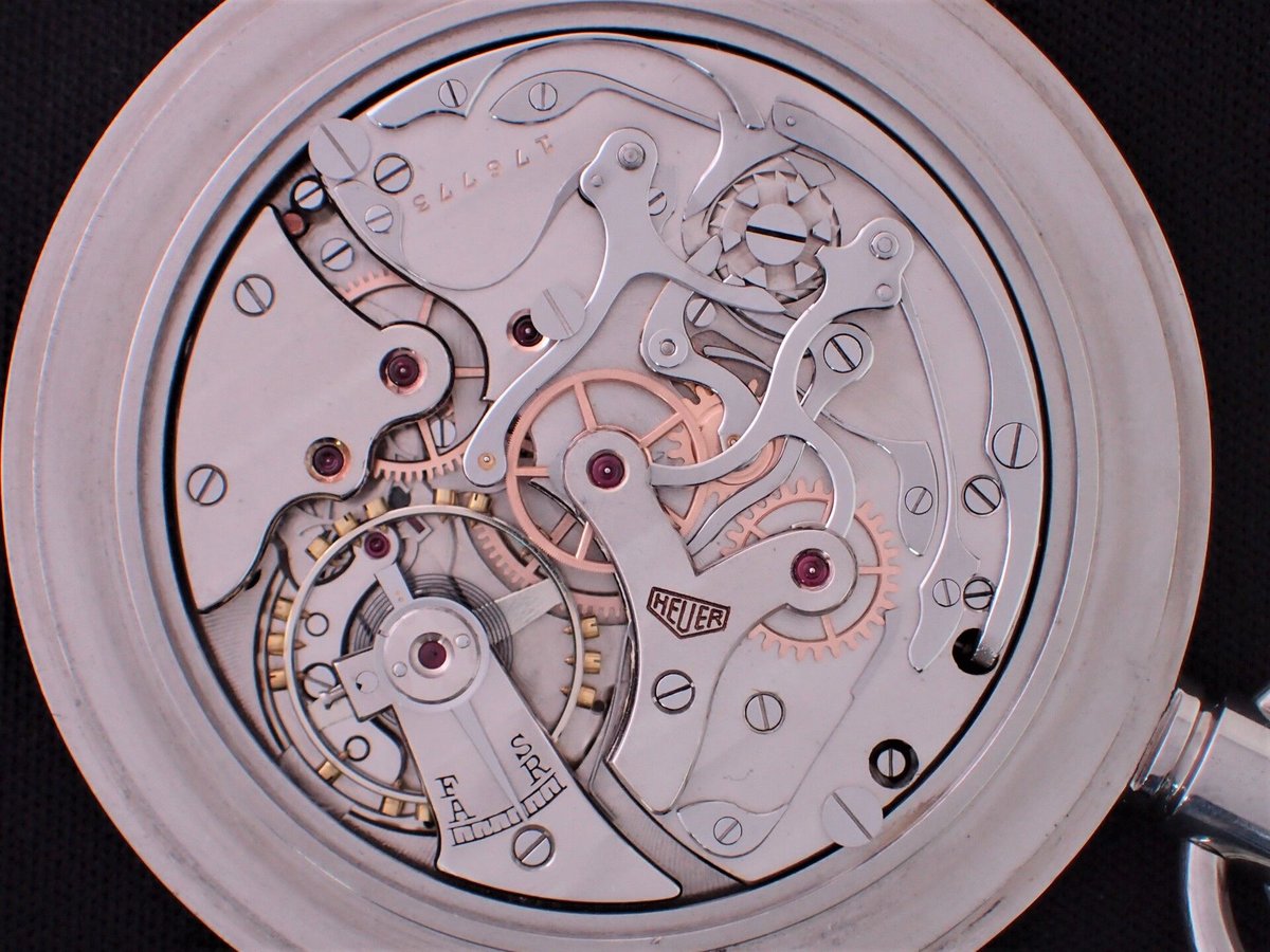 AQ-62B ホイヤー クロノグラフ HEUER chronograph military 懐