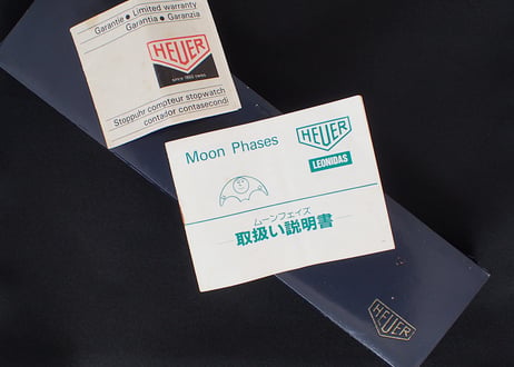 BA-43B  ホイヤー　HEUER　トリプルカレンダームーンフェイズ 　Triple Calendar Moon Phase　 手巻き