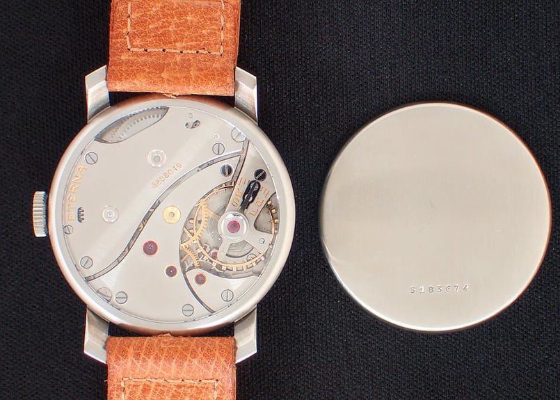 AX-26B エテルナ ETERNA Cal.852 手巻き スケルトン裏蓋 デッド