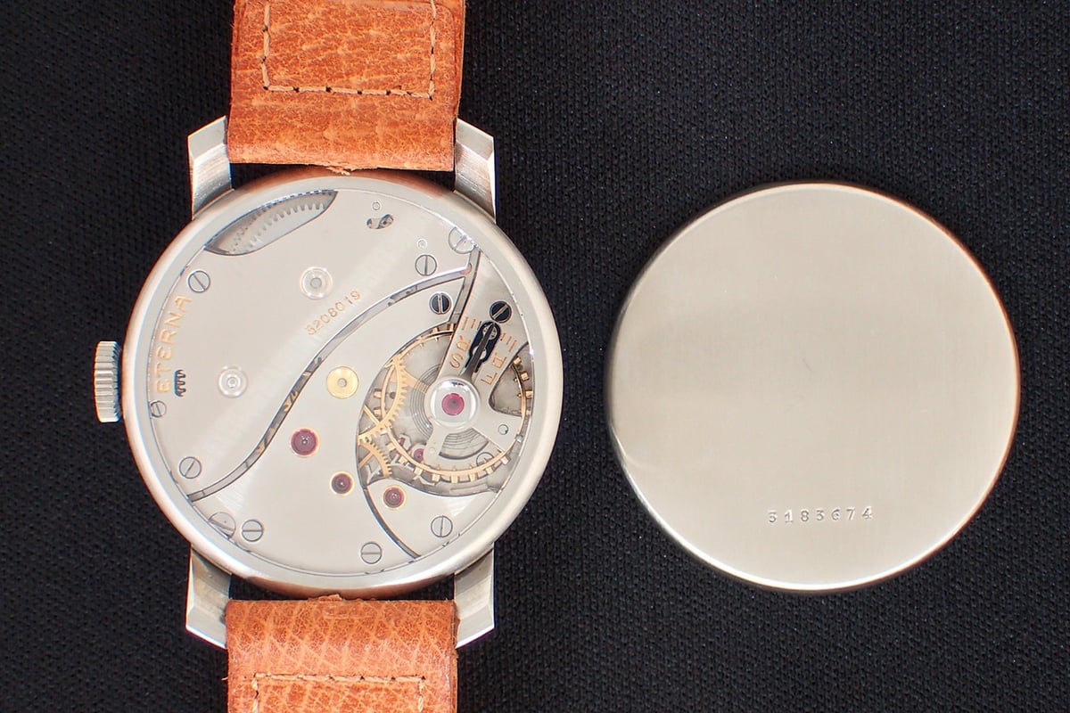 Eterna エテルナ レディース アンティーク時計 SS 手巻き AX-26B エテルナ ETERNA Cal.852 手巻き スケルトン裏蓋 デッドストック
