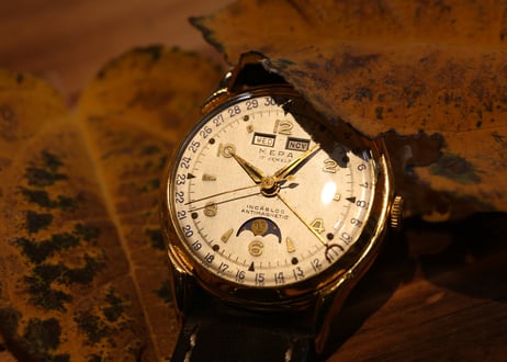 AZ-51D  MEPA WATCH　トリプルカレンダームーンフェイズ  手巻き