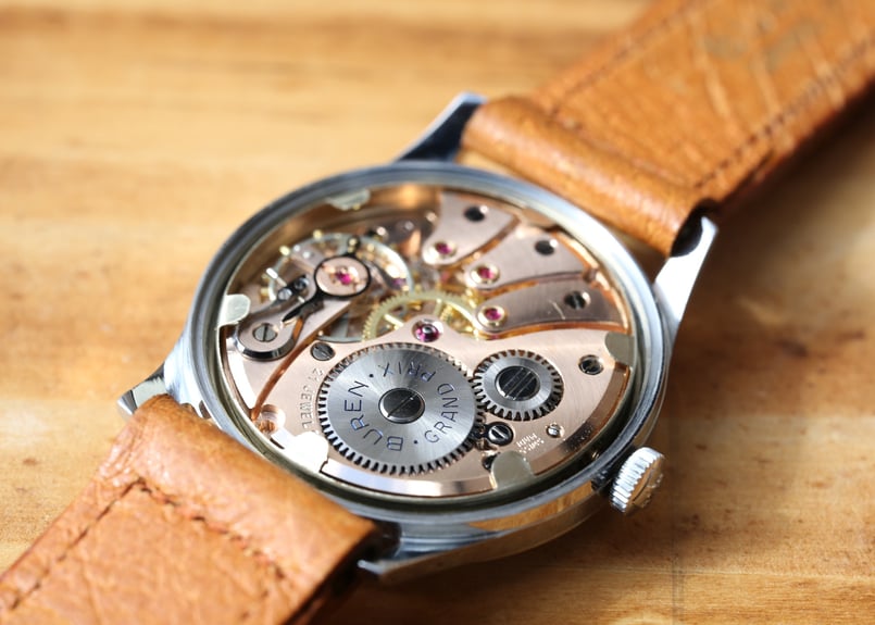 1940年代 BUREN ビューレン GRAND PRIX 手巻 腕時計 稼働品 1940年代 BUREN ビューレン GRAND PRIX 手巻き 腕時計 稼働品 デニソン