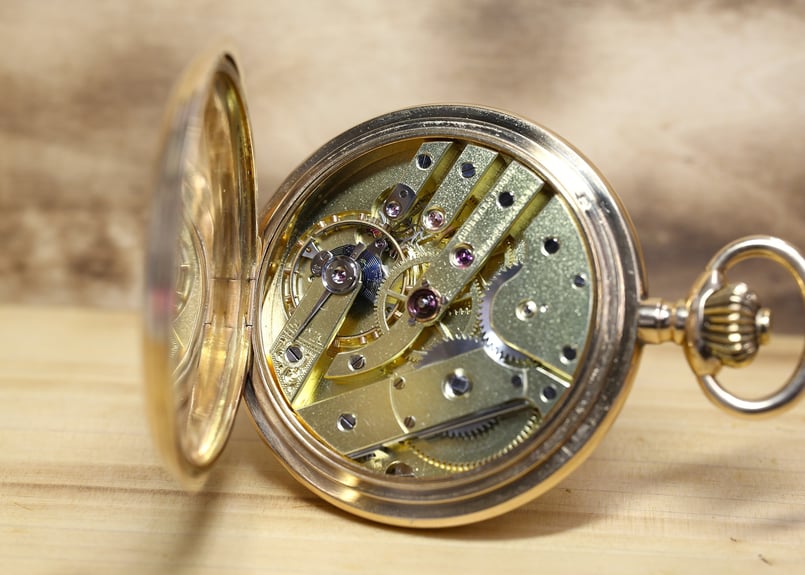 BA-4B オーデマ・フレーレ AUDEMARS FRERE K14YG ハンターケース