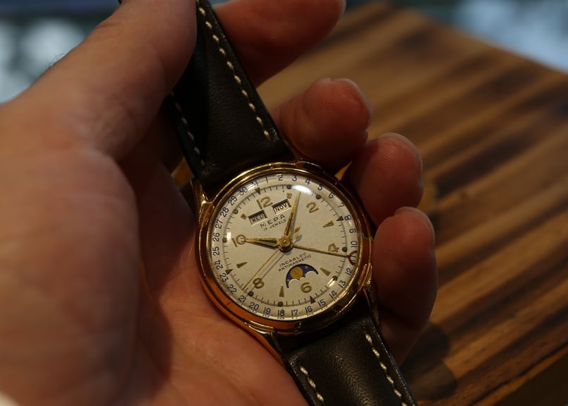 AZ-51D MEPA WATCH トリプルカレンダームーンフェイズ 手巻き