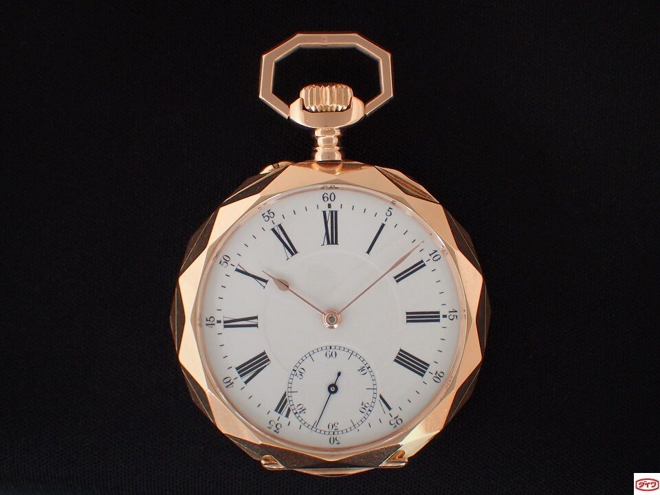 AX-16B A LA GERBE D'OR A.CHAPUS PARIS 懐中時計 K18R