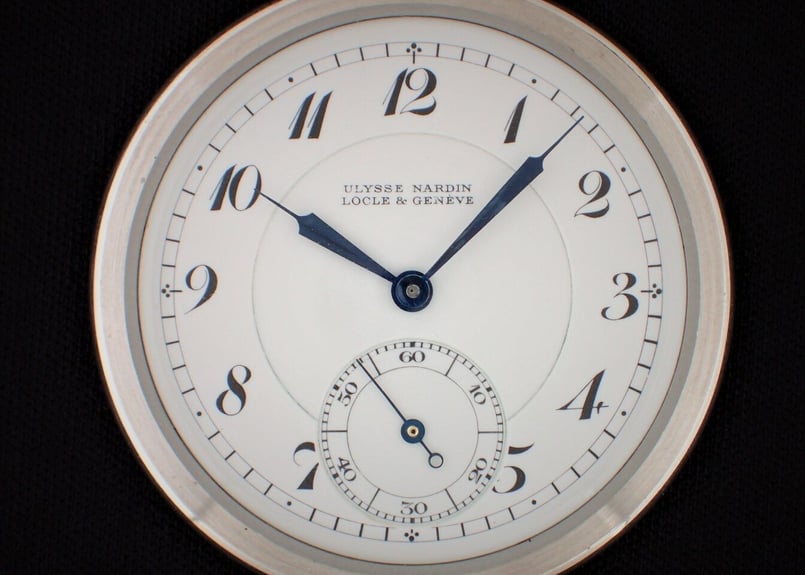 AX-31C ユリスナルダン Ulysse Nardin 懐中時計 SSケース