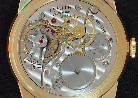 AZ-46B  ゼニス　ZENITH　手巻き　センターセコンド　Cal.126-5