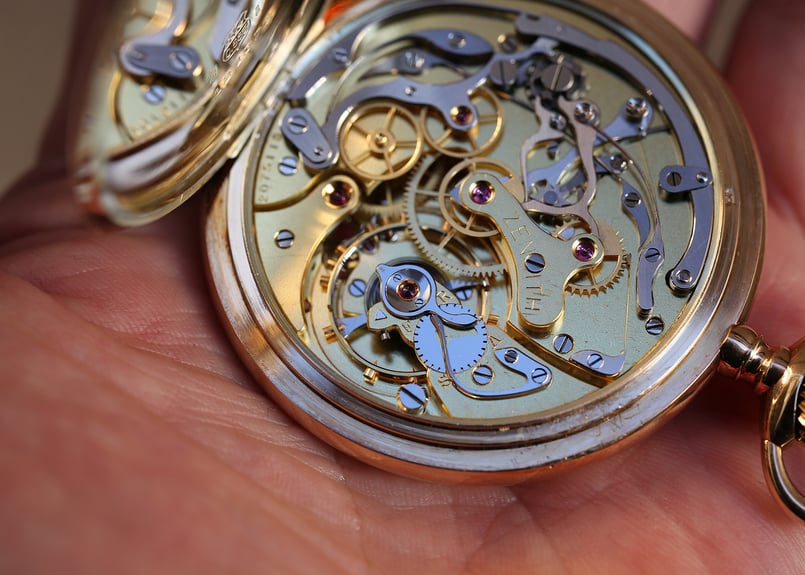 AT-14B ゼニス クロノグラフ ZENITH chronograph 懐中時計 K14RG