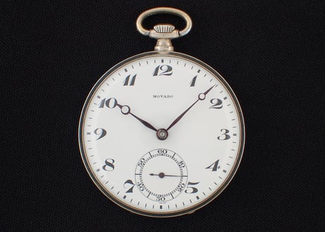 AZ-43B  モバード   MOVADO　Cal.620N　薄型　懐中時計