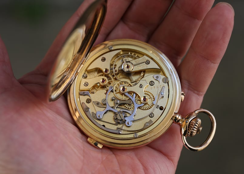 AT-41B ホイヤー クロノグラフ HEUER chronograph 懐中時計 K14