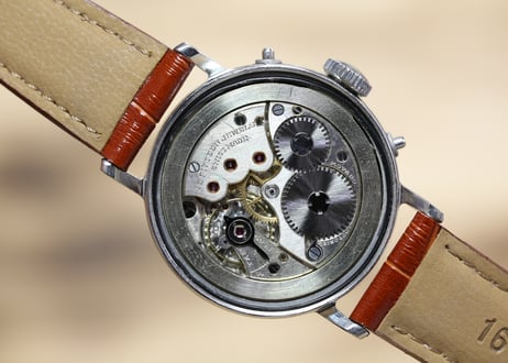 AX-38C  モバード  MOVADO　カレンドグラフ　Cal.470　ブラックダイヤル