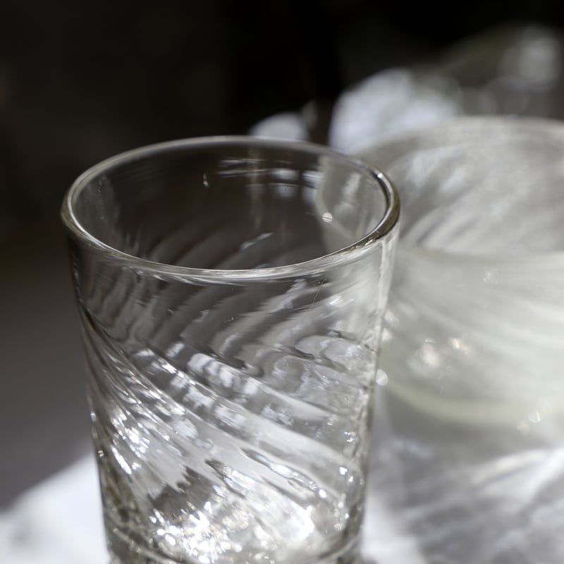 倉敷ガラス 小谷栄次] コップ 大 | gallery maruyama stitch