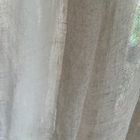 [ASABAN]リネンガーゼストール・ホワイト生成り・大判サイズ