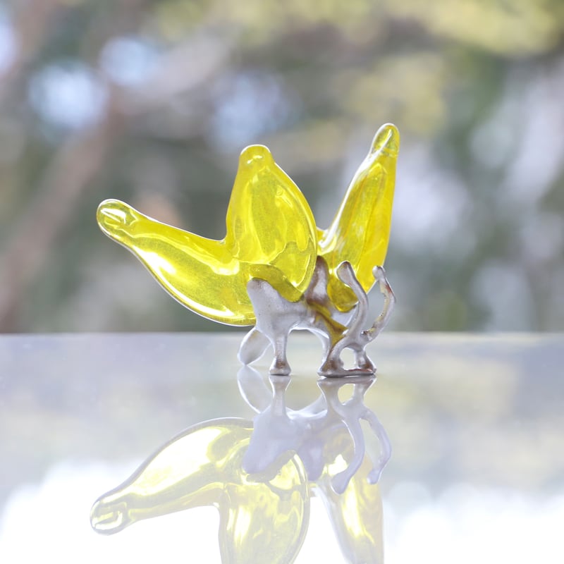 細見博子]蝶々・黄 | gallery maruyama stitch