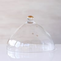 [Yukiko glassworks]ドーム　line&gold（大）