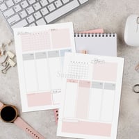 システム手帳｜ウィークリーバーチカル｜A5サイズ｜日付フリー｜DL商品